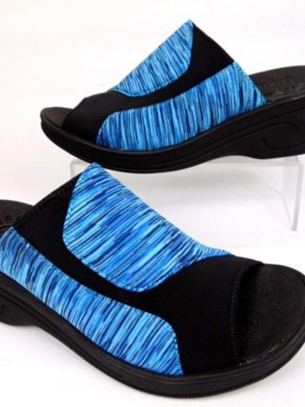 So Life Easy Street Y2 K Sandal Size 7.5 Wide Woman's Summer Sandal Blue